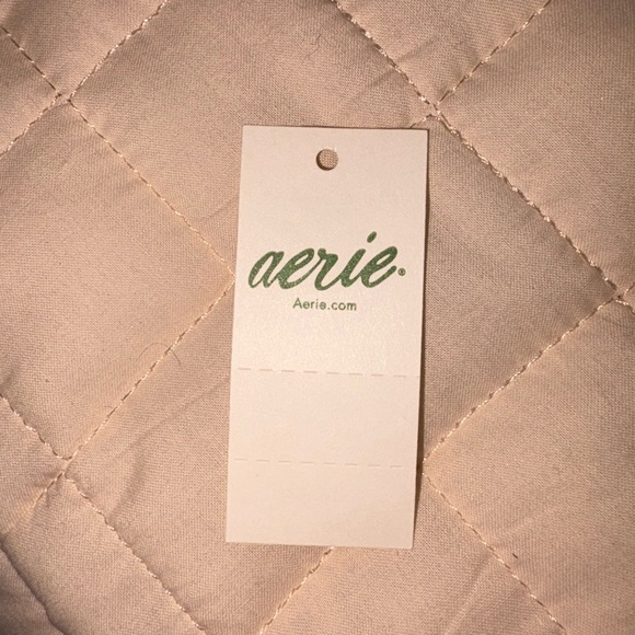 Quilted Cream Backpack - Picture 4 of 5